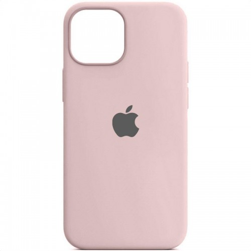 Чехол Silicone Case Full Protective (AA) для Apple iPhone 15 Plus (6.7") Розовый / Chalk Pink