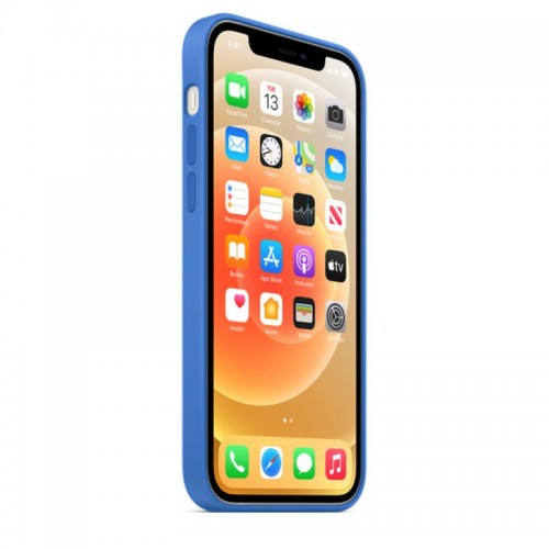 Чохол Silicone Case Full Protective (AA) для Apple iPhone 15 Plus (6.7") Синій / Capri Blue