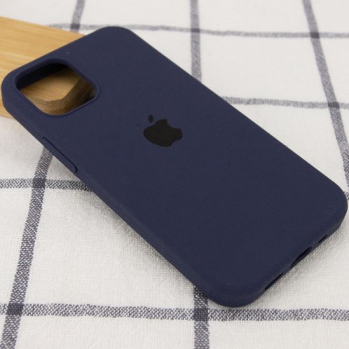 Чохол Silicone Case Full Protective (AA) для Apple iPhone 15 Plus (6.7") Темно-синій / Midnight blue