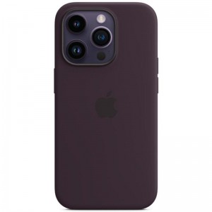 Чехол Silicone Case Full Protective (AA) для Apple iPhone 15 Plus (6.7") Фиолетовый / Elderberry