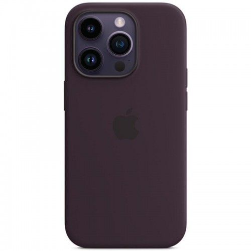 Чехол Silicone Case Full Protective (AA) для Apple iPhone 15 Plus (6.7") Фиолетовый / Elderberry