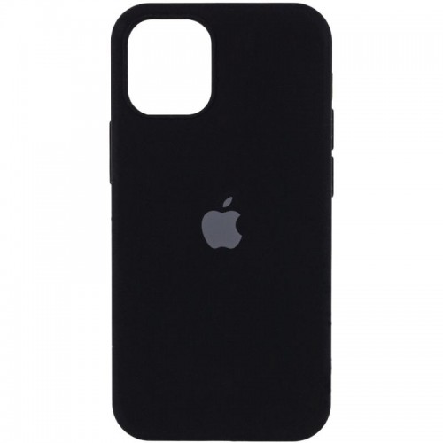 Чехол Silicone Case Full Protective (AA) для Apple iPhone 15 Plus (6.7") Чёрный / Black