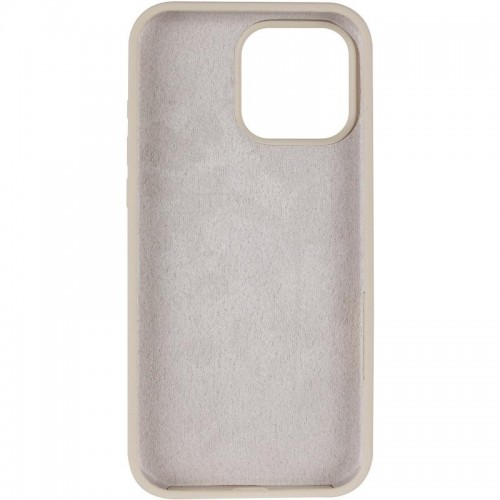 Чохол Silicone Case Full Protective (AA) для Apple iPhone 15 Pro (6.1") Бежевий / Antique White