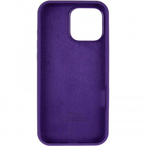 Чехол Silicone Case Full Protective (AA) для Apple iPhone 15 Pro (6.1") Фиолетовый / Аметист