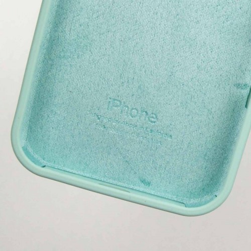 Чехол Silicone Case Full Protective (AA) для Apple iPhone 15 Pro Max (6.7") Бирюзовый / Turquoise