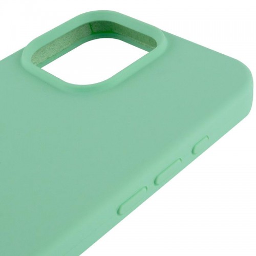 Чехол Silicone Case Full Protective (AA) для Apple iPhone 15 Pro Max (6.7") Зелёный / Pistachio