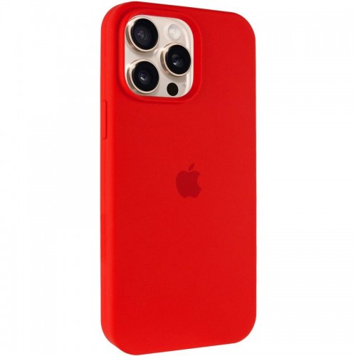 Чохол Silicone Case Full Protective (AA) для Apple iPhone 15 Pro Max (6.7") Червоний / Red
