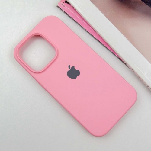 Чехол Silicone Case Full Protective (AA) для Apple iPhone 15 Pro Max (6.7") Розовый / Pink