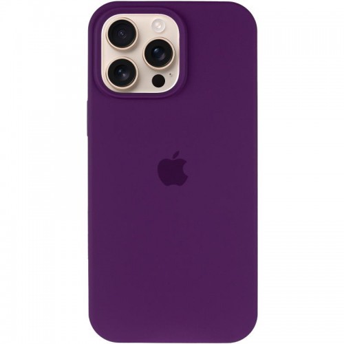 Чехол Silicone Case Full Protective (AA) для Apple iPhone 15 Pro Max (6.7") Фиолетовый / Amethyst