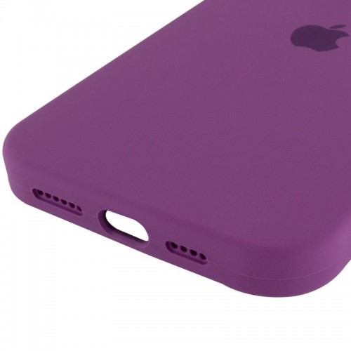 Чехол Silicone Case Full Protective (AA) для Apple iPhone 15 Pro Max (6.7") Фиолетовый / Grape