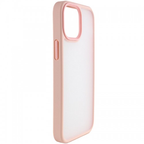 TPU+PC чохол Metal Buttons для Apple iPhone 15 Plus (6.7") Рожевий