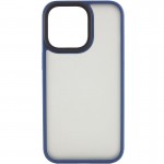 TPU+PC чохол Metal Buttons для Apple iPhone 15 Plus (6.7") Синій