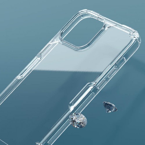 TPU чохол Nillkin Nature Pro Series для Apple iPhone 15 (6.1") Безбарвний (прозорий)