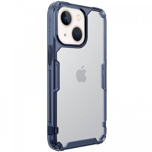 TPU чохол Nillkin Nature Pro Series для Apple iPhone 15 Plus (6.7") Синій (прозорий)