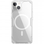 TPU чехол Nillkin Nature Pro Magnetic для Apple iPhone 15 Plus (6,7") Бесцветный (прозрачный)