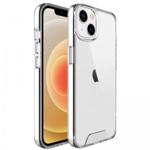 Чохол TPU Space Case transparent для Apple iPhone 15 (6.1") Прозорий