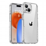 Чехол TPU+PC Multi-Color для Apple iPhone 15 (6.1") Прозрачный