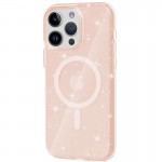 Чохол TPU Galaxy Sparkle (MagFit) для Apple iPhone 13 Pro Max (6.7") Gold+Glitter