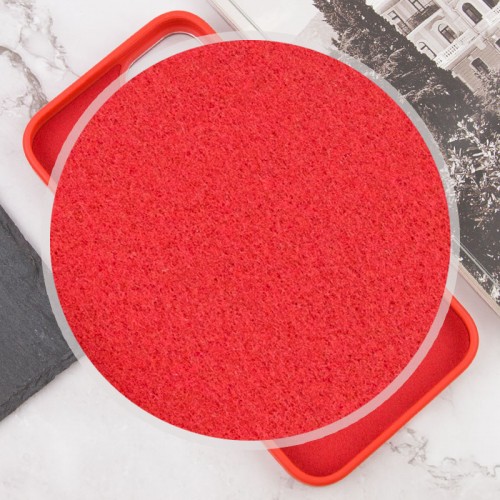 Чохол TPU+Glass Sapphire Midnight Open Camera with MagSafe для Apple iPhone 15 (6.1") Червоний / Red