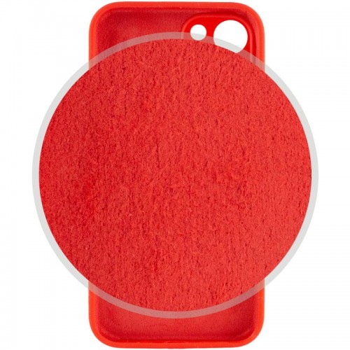 Чехол Silicone Case Full Camera Protective (AA) для Apple iPhone 15 (6.1") Красный / Red