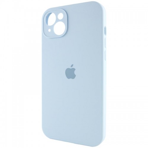 Чохол Silicone Case Full Camera Protective (AA) для Apple iPhone 15 Plus (6.7") Блакитний / Sweet Blue