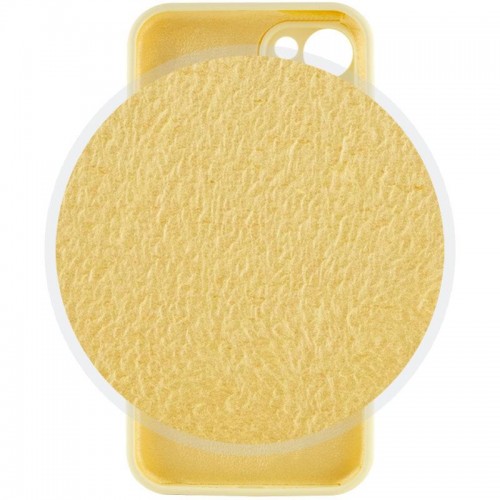 Чохол Silicone Case Full Camera Protective (AA) для Apple iPhone 15 Plus (6.7") Жовтий / Mellow Yellow