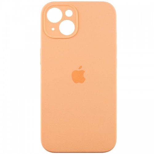 Чохол Silicone Case Full Camera Protective (AA) для Apple iPhone 15 Plus (6.7") Помаранчевий / Cantaloupe