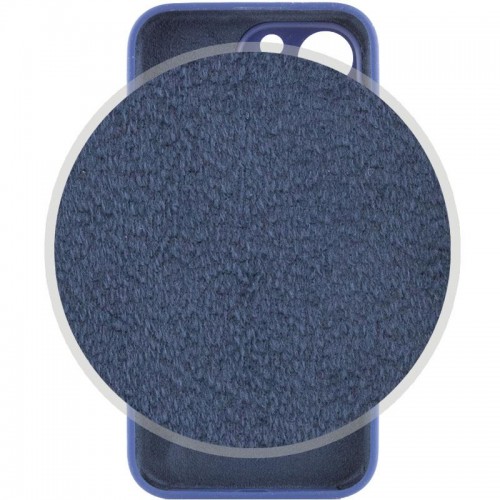 Чохол Silicone Case Full Camera Protective (AA) для Apple iPhone 15 Pro Max (6.7") Синій / Deep navy