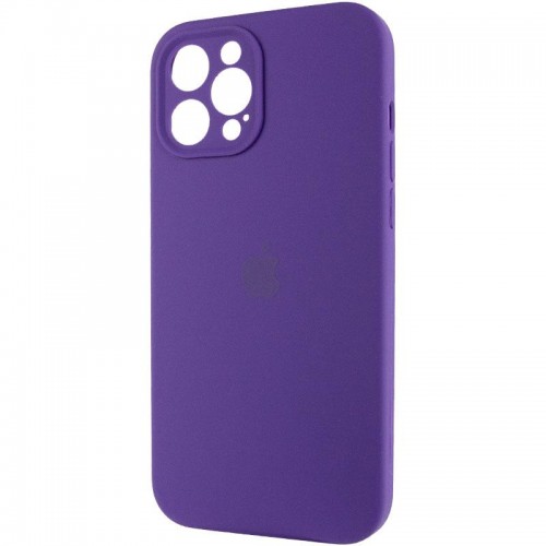 Чохол Silicone Case Full Camera Protective (AA) для Apple iPhone 15 Pro Max (6.7") Фіолетовий / Amethyst