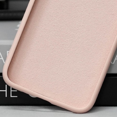 Чехол TPU+Glass Sapphire Midnight с MagSafe для Apple iPhone 15 (6.1") Розовый / Pink Sand