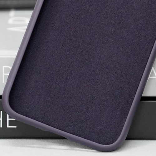 Чехол TPU+Glass Sapphire Midnight с MagSafe для Apple iPhone 15 Plus (6.7") Фиолетовый / Deep Purple