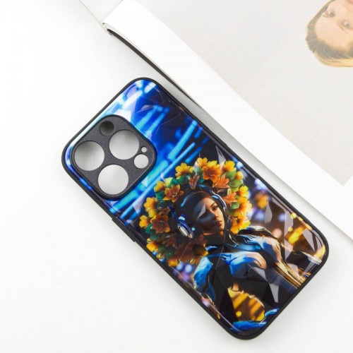 Чехол TPU+PC Prisma Ladies для Apple iPhone 15 Pro (6.1") Cyberpunk