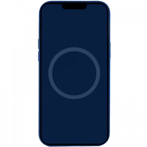 Чохол Silicone case (AAA) with Magsafe and Animation для Apple iPhone 15 (6.1") Синій / Storm Blue