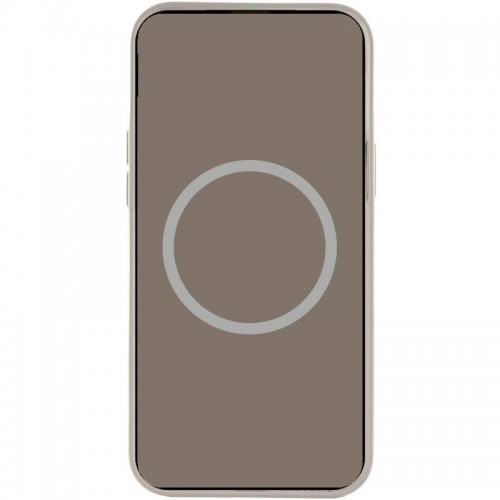 Чехол Silicone case (AAA) with Magsafe and Animation для Apple iPhone 15 Pro Max (6.7") Коричневый / Clay