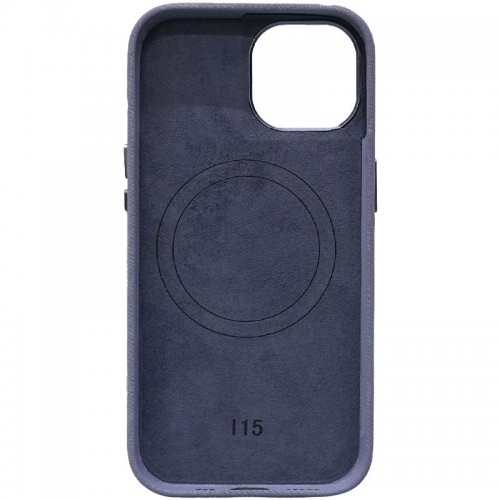 Чехол Denim с MagSafe для Apple iPhone 15 (6.1") Синий