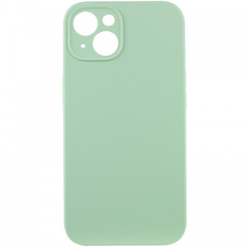 Чехол Silicone Case Full Camera Protective (AA) NO LOGO для Apple iPhone 13 (6.1") Зелёный / Pistachio