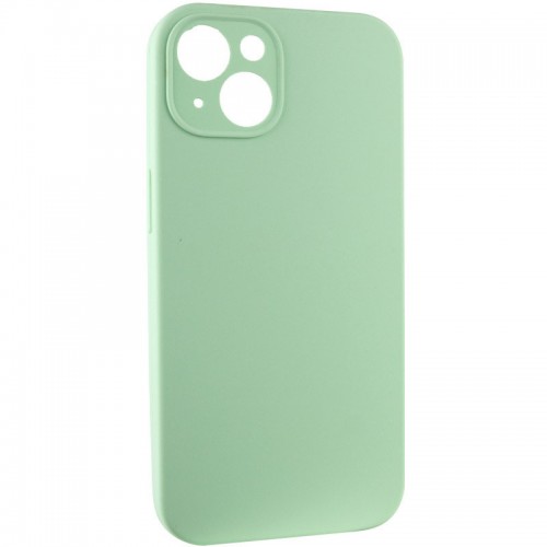 Чехол Silicone Case Full Camera Protective (AA) NO LOGO для Apple iPhone 13 (6.1") Зелёный / Pistachio