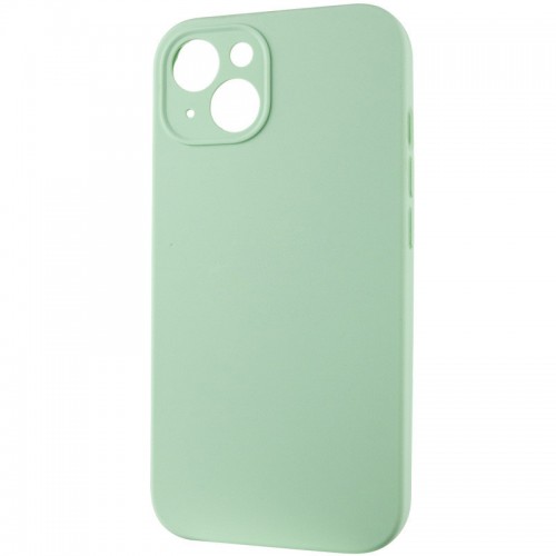 Чехол Silicone Case Full Camera Protective (AA) NO LOGO для Apple iPhone 13 (6.1") Зелёный / Pistachio