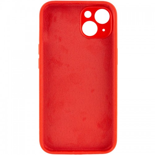 Чохол Silicone Case Full Camera Protective (AA) NO LOGO для Apple iPhone 13 (6.1") Червоний / Red