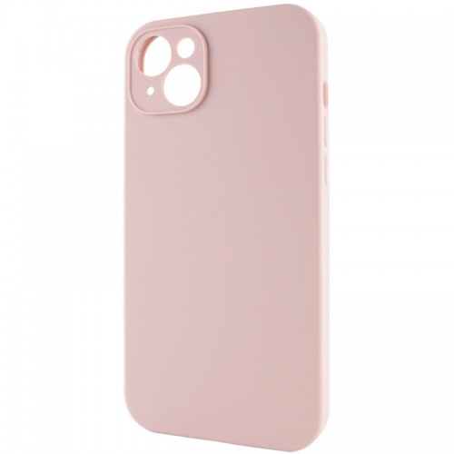 Чохол Silicone Case Full Camera Protective (AA) NO LOGO для Apple iPhone 13 (6.1") Рожевий / Pink Sand
