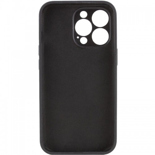 Чехол Silicone Case Full Camera Protective (AA) NO LOGO для Apple iPhone 13 Pro (6.1") Чёрный / Black