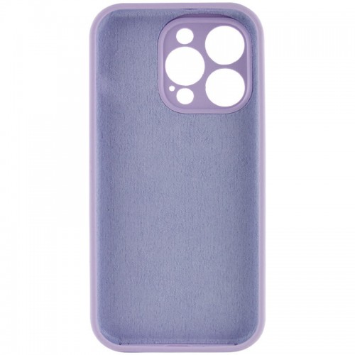 Чехол Silicone Case Full Camera Protective (AA) NO LOGO для Apple iPhone 13 Pro Max (6,7") Сиреневый / Lilac