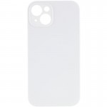 Чехол Silicone Case Full Camera Protective (AA) NO LOGO для Apple iPhone 14 (6.1") Белый / White