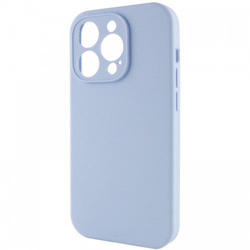 Чохол Silicone Case Full Camera Protective (AA) NO LOGO для Apple iPhone 14 Pro (6.1") Блакитний / Lilac Blue