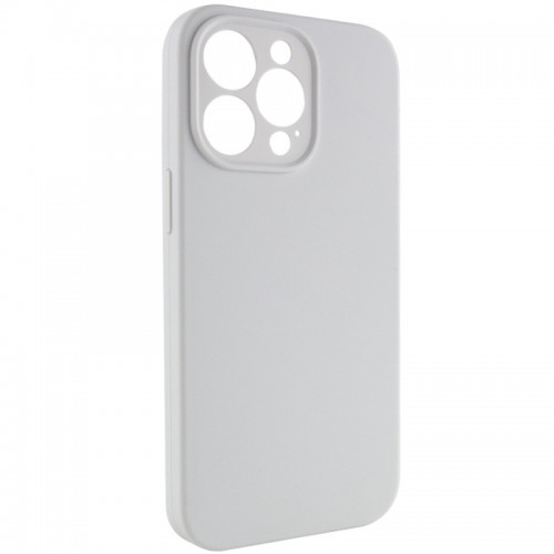 Чехол Silicone Case Full Camera Protective (AA) NO LOGO для Apple iPhone 14 Pro Max (6.7") Белый / White