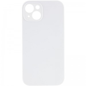 Чохол Silicone Case Full Camera Protective (AA) NO LOGO для Apple iPhone 15 Plus (6.7") Білий / White