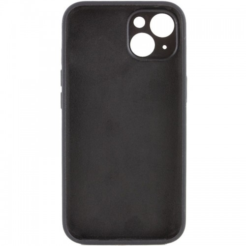 Чехол Silicone Case Full Camera Protective (AA) NO LOGO для Apple iPhone 15 Plus (6,7") Черный / Black