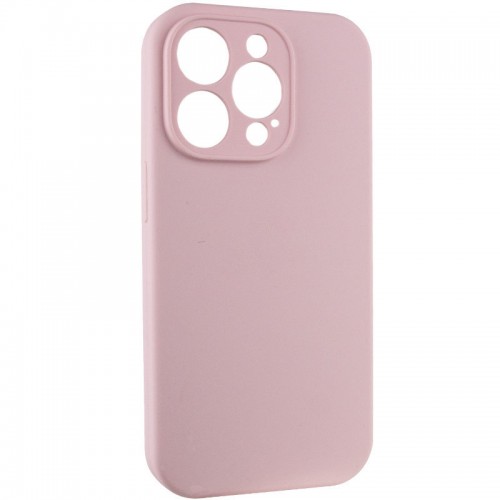 Чохол Silicone Case Full Camera Protective (AA) NO LOGO для Apple iPhone 15 Pro Max (6.7") Рожевий / Chalk Pink