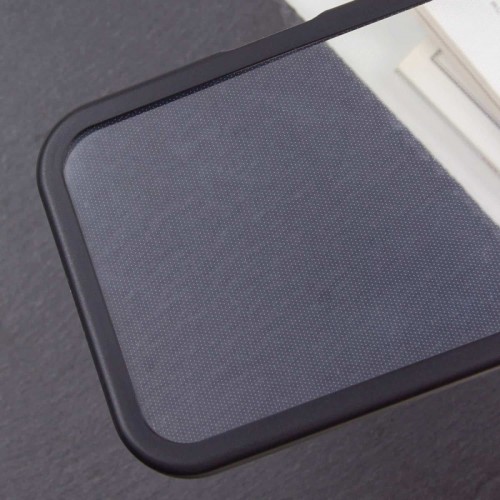 TPU чехол Transparent + Colour 1,5 мм для Apple iPhone 15 Pro Max (6.7") Black