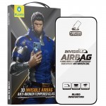 Захисне 3D скло Blueo Invisible Airbag Anti-broken для Apple iPhone 14 Pro Max / 15 Plus /16 Plus Чорний